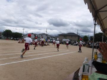 中学年の80メートル走