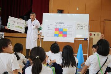 チョウ博士による説明の様子