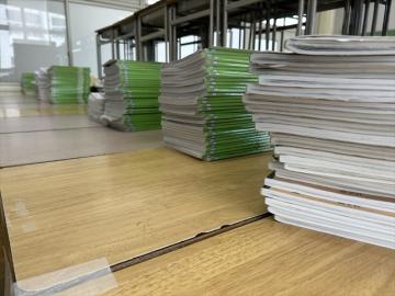 提出物の様子