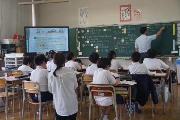 5年生の授業の様子