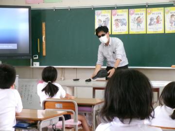 こわいおじさんが出てきた様子