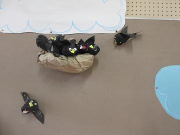 幼児がつくったつばめ