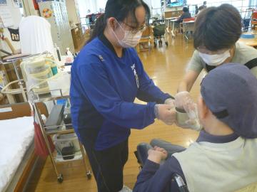 デイサービスセンターでの活動の様子