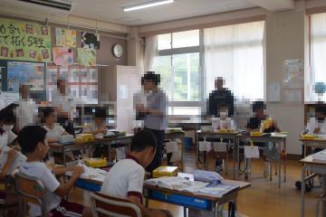 5年生の国語の授業風景
