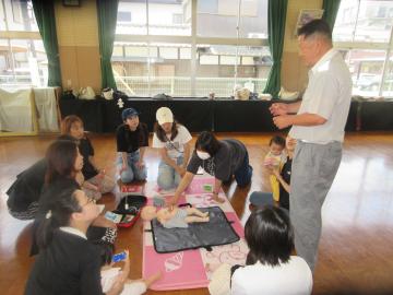 救急講習の様子