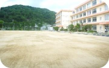 きれいになった運動場