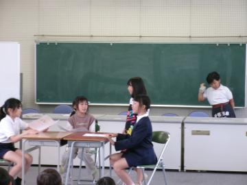 セリフを言っている様子