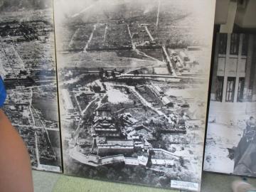 戦争当時の姫路城の写真