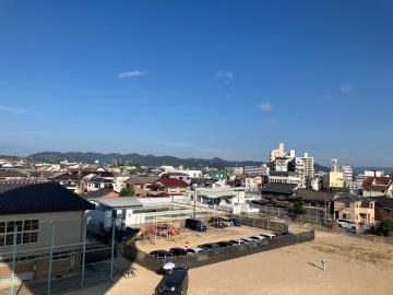 気球から見た景色