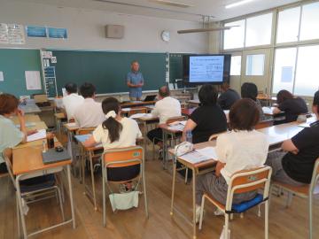 特別支援教育研修のようす