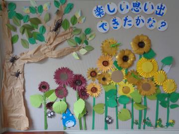 職員室前の掲示物です
