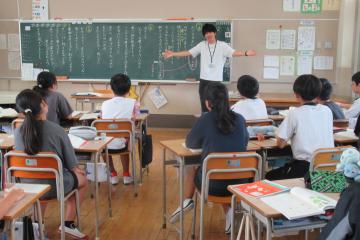 6年生国語の授業の様子