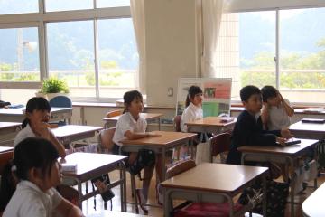 3年生の教室の様子