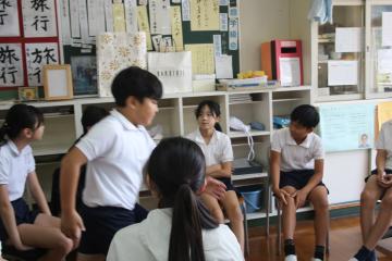 6年生の教室の様子