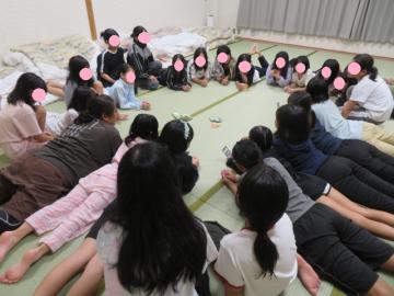 活動班対抗ウノ大会女子の部