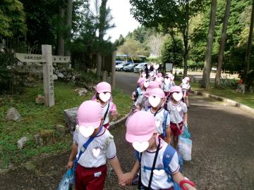 5歳児がゆめさきの森公園にいっているところ
