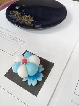 美術で作った和菓子