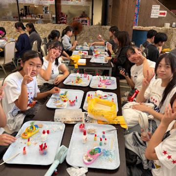 2組の琉球村北谷サンセットビーチでの様子3