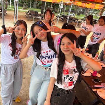 2組の琉球村北谷サンセットビーチでの様子6