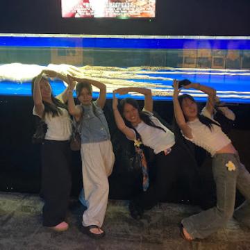 美ら海水族館での様子1