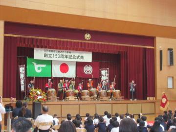 オープニング明神太鼓のようすその1