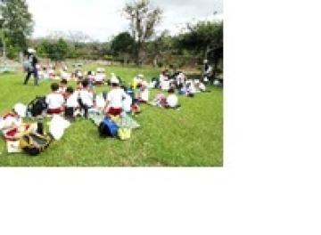 お弁当タイムの写真