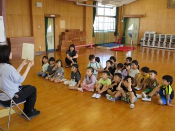 お月見に関する紙芝居をみたよ