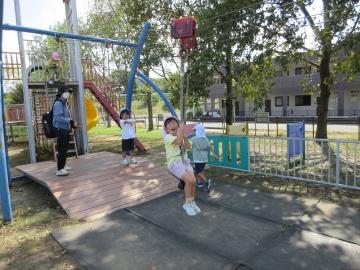 ターザンロープが1番人気だったよ