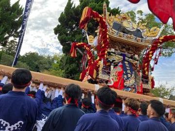 濱田南の屋台の様子