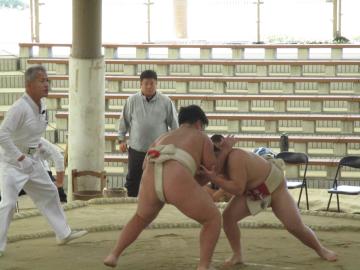 個人戦に挑む選手の様子