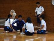 作戦会議の様子