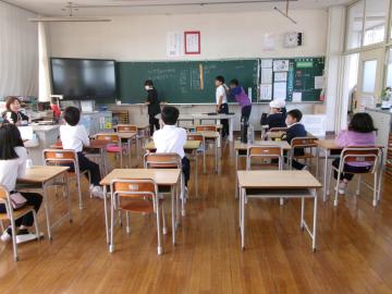 1班話し合いの様子