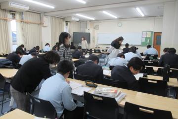 9年生放課後学習会の様子