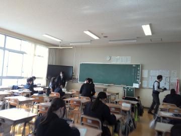 1年4組のようす(1)