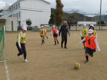 女子のミニゲームのようすその2