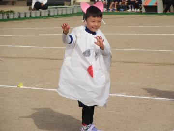 おばけになっているよ