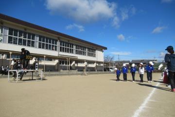 スタート寸前の1年生の様子