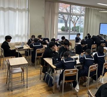 行動計画表を作っている様子2