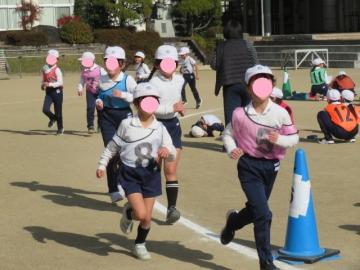 2年生のかけあしのようす