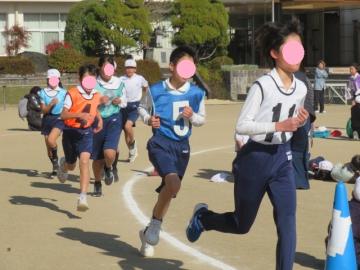 6年生のラストスパートのようす