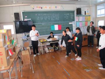 的にめがけている様子