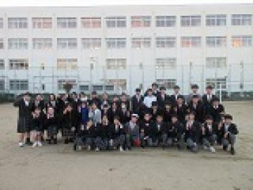 2年生の参加者の集合写真