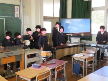 Bグループの発表のようす