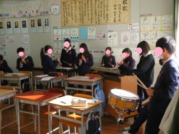 Cグループの発表のようす