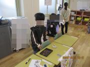 どんぐりゴマの受付の様子