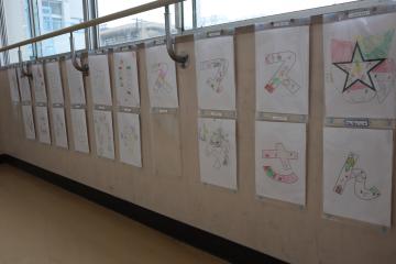 クリスマス掲示です