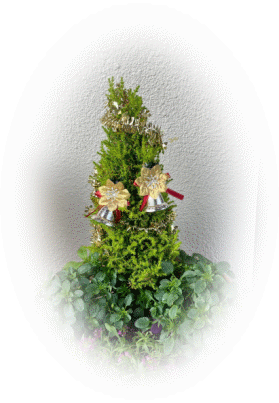 手づくりクリスマスツリー