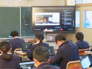 コメントを入力する6年生