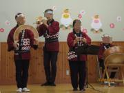 こきりこの演奏場面