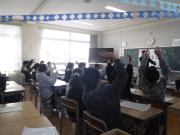 6年生授業終わりのようす